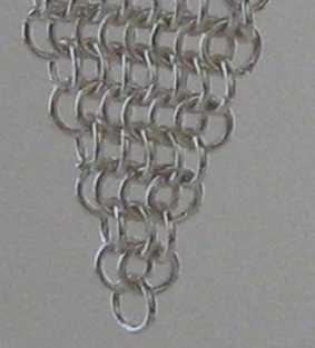 Diamond Chainmaille detail